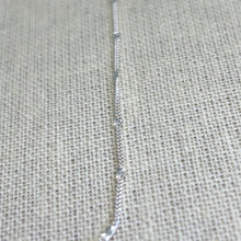 Curb Starburst Chain, 70, Sterling Silver, 14k Gold Filled, Per Foot, S70S5