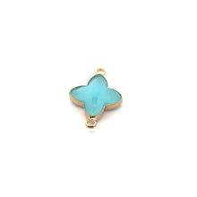 Gold star charm SKU#3103blue