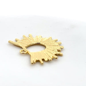 Gold shining light charm SKU#M3359