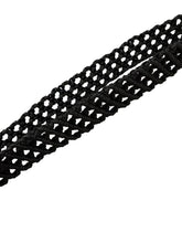 Web Knitted Necklace, SKU#PNC06BK