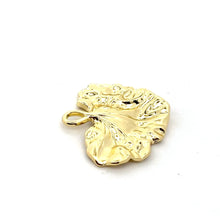 Gold leaf charm SKU#M3362