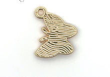 Stunning pink Cubic Zirconia butter fly charm, SKU# M3101