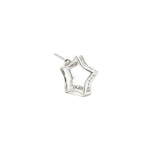 Silver plated star bail with add on Peg, SKU#M3725S