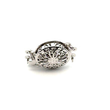 White gold bead clasp, SKU#WG/88