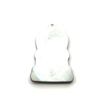 Mother of Pearl Tiki Head Charm Sku#M3494