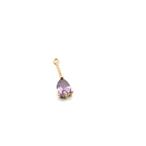 Diamond charm SKU#M3131Laveder