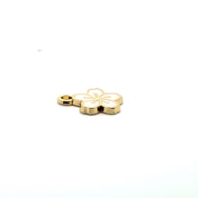 Stunning off white flower charm, SKU#M3102