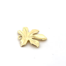 Gold leaf charm SKU#M3353