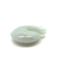 White flame jade pendant