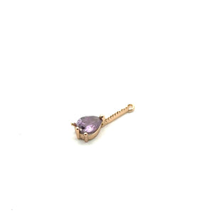 Diamond charm SKU#M3131Laveder