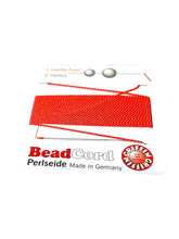Coral Bead Cord - Perlseide