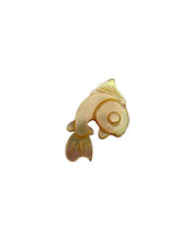 Yellow fish mother of pearl, SKU#M4325