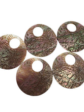 Round carved mother of pearl, SKU#M3446