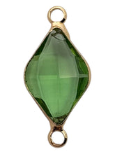 Diamond shaped charm SKU#M3105lightgreen
