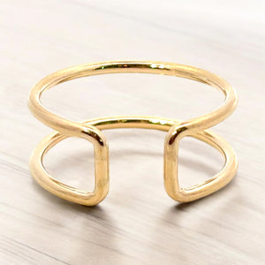 14KGF (Size8)Double Ring, SKU#405162R8