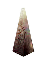 Carved Tahitian mother of pearl, SKU#M2283