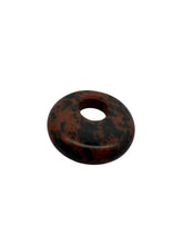 Brown and black marble gemstone beads, SKU#M2990