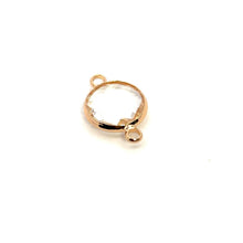 Clear triangle shape crystal charm,SKU#M2148clear