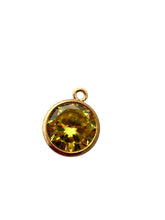 6mm, Gold filled , 3A, Cubic Zicronia Bezel 
SKU#400059SDM8
