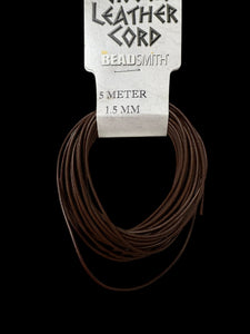 Brown Greek Leather Cord 1.5MM