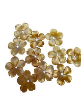 Yellow Flower Mother Of Pearl, SKU#M4542
