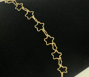 14KGF 7.99mm unique star chain, SKU#SM1419