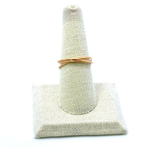 14KGF Size 6 Rolling ring (1.0mm)