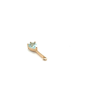 Diamond charm SKU#M3131babyblue