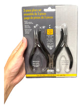 3 Piece Plier Set, Chain Nose Plier, Round Nose Plier, Tungsten Carbide Side Cutter, PL650-SET