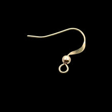 Ear Wire Flat with bead, SKU#4006409