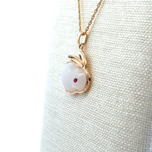 Rabbit Pendant, Bunny Pendant, Gold Plated, M4410