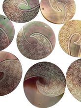 Round wave mother of pearl, SKU#M2343