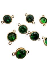 3mm, Gold filled , 3A, Cubic Zicronia Bezel Connector 
SKU#4030CM5