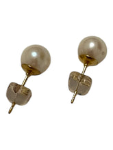 Japanese akoya pearl studs, 14KGF, SKU#Jakoya4