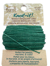 Waxed Brazilian Cord.