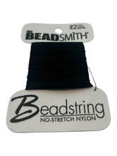 Nylon Bead Cord Black Card