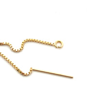 U-Threaded Box Chain Drop w/Ring, SKU#4006430XB2
