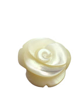 White Rose Mother of Pearl Flower, SKU#M4508