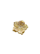 Yellow flower mother of pearl, SKU#M4606