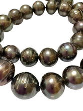 Tahitian pearl strand, 100% natural, SKU#TPS245