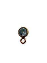 4mm, Gold filled , 3A, Cubic Zicronia Bezel 
SKU#4030DM3