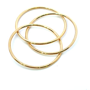 14KGF Size 5 Rolling ring (1.0mm) SKU#40550R5