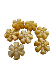 Yellow Flower mother of pearl, SKU#M4638