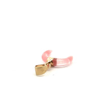 Quartz half moon charm SKU#M2699