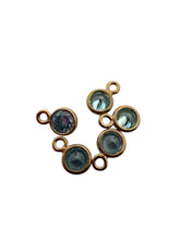 4mm, Gold filled , 3A, Cubic Zicronia Bezel 
SKU#4030DM3