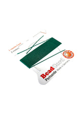 Green Bead Cord - Perlseide
