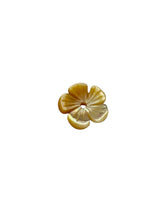 Yellow flower mother of pearl, SKU#M4624