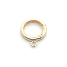 12mm Push Gate Clasp With Ring, 14K Gold Filled