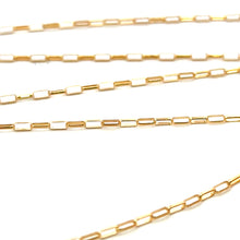 14KGF 3.55mm Flat Oval Rolo Hamilton Finish Chain, SKU#14SM1217