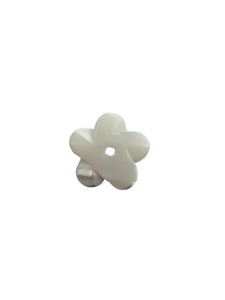 10mm white flower mother of pearl, SKU#M4629